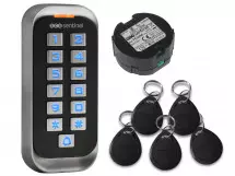 Teclado de acceso RFID con placas de proximidad + alimentación PSWM, CodeAccess RFID, CodeAccess RFID + ALIM PSWM