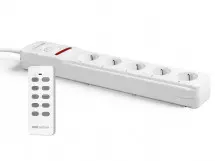 Extensión regletas con mando a distancia, + 1 control remoto, ControlPower STRIP x5